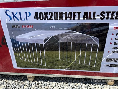 2026 SKLP SK-SC40 48FTx 30FTx 17FT Large Scale Storage Shed Carpas y componentes para carpas (Unused)