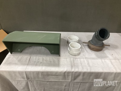 (2) Reverse Ducts, (27) Pipe Couplings & Assorted Items