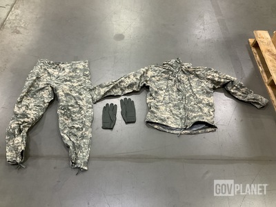 (8) Pairs of Cold Weather Gloves, (5) Wet Weather Jackets & Assorted Items