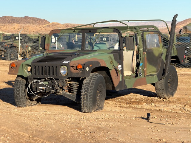 2002 AM General M1123 HMMWV 4 Door w/Truck Body