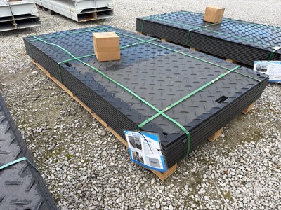 2026 SKLP SK-LJB12 Polyethylene Sheet Ground Protection Mats (Unused)
