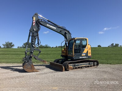 2022 Hyundai HX145A CR Excavatrice sur chenilles