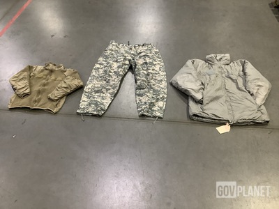 (7) Cold Weather Jackets, (8) Pairs of Wet Weather Trousers & Assoreted Items