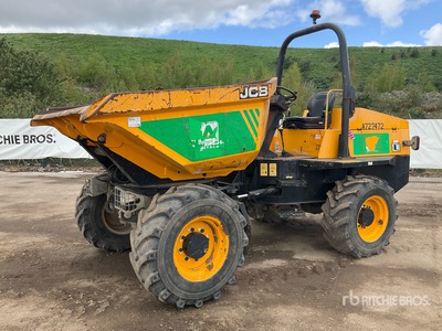 2016 JCB 6 ton 4x4 Swivel Wozidło