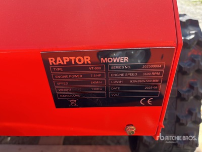 Raptor VT900 Cortacesped (Unused)