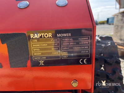 Raptor VT900 Cortacesped (Unused)