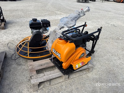 2026 SDLOOL SL90 Power Trowel and Vibratory Plate Compactor (Unused)