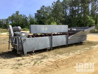 Eagle Iron Works 36 ft x 25 ft Double Screen Twin Sand Screw Fines Washers