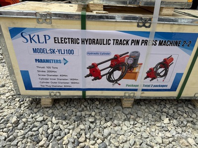 2026 SKLP SK-YLJ100 ELECTRIC HYDRAULIC TRACK PIN PRESS MACHINE (Unused)