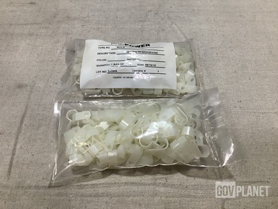 (1,440) Newark NCC-6 Screw Mount Cable Clamps