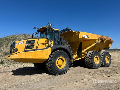 2019 Bell B50E Camion à benne articulé