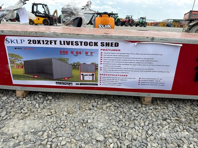 2026 SKLP SK-LS20 Metal Livestock Shelter Carpas y componentes para carpas (Unused)