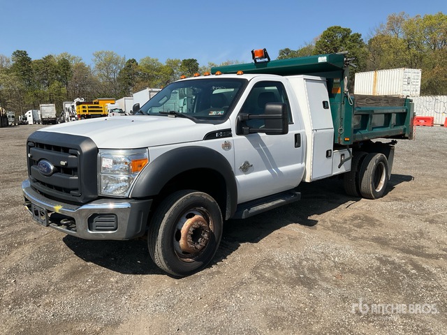 2016 Ford F-550 4x2 Dump Truck