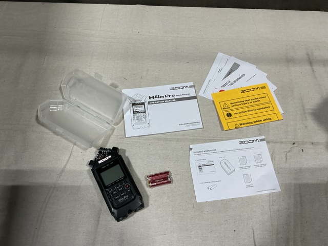 (38) Zoom H4NPRO Handy Recorders