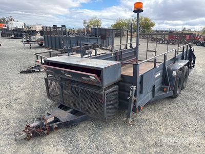 2014 14 ft T/A Utility Trailer