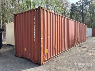 2008 40 ft High Cube Storage Container