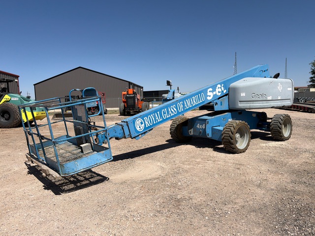 2008 Genie S-60 4WD Diesel Telescopic Boom Lift 2008 Genie S-60 4WD Diesel Telescopic Boom Lift
