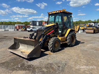 2005 Cat 420D 4x4 を見 Backhoe Loader