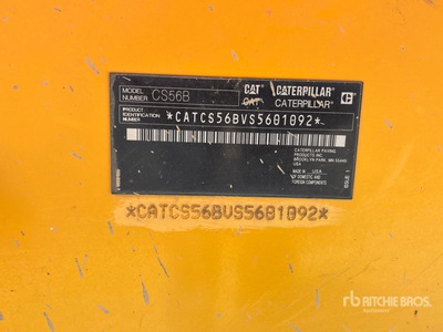 2019 Cat CS56B Smooth Drum Compactor