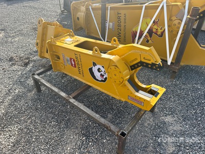 2026 HW HW80RT Rotating クラッシャー - Fits Cat 307 / 6 - 9 ton (Unused)