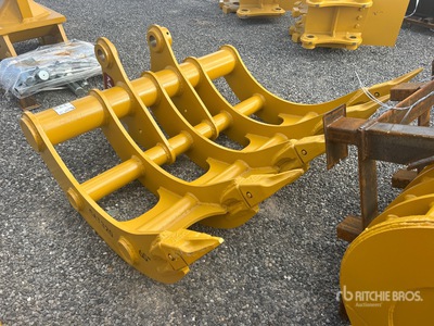 2026 HW RAKE32065 65 in Râteau d'excavatrice - Fits Cat 320 (Unused)
