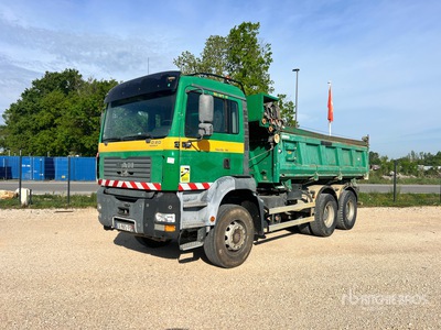 2005 MAN TGA 33.350 6x4 Camion Benne 3-Achs Kipper-Lkw