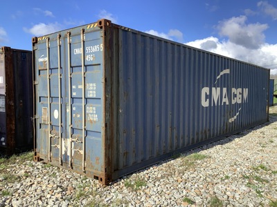 2008 40 ft High Cube Storage Container