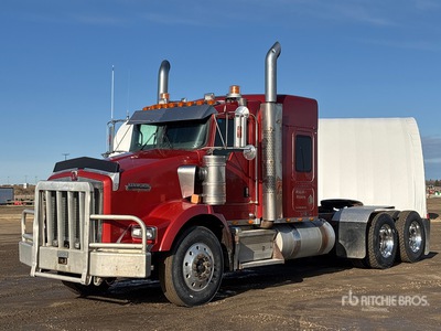 2008 Kenworth T800 6x4 T/A Sleeper Truck Tractor