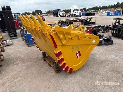 2026 HW BKT336D72HD 72 in 2.00 cyd Digging エクスカベーター用バケット - Fits Cat 336D (Unused)