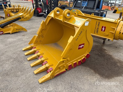 2026 HW BKT32054HD 54 in 1.02 m3 Digging エクスカベーター用バケット - Fits Cat 320 (Unused)