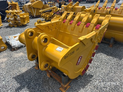 2026 HW BKT32048HD 48 in 0.89 m3 Heavy Duty Digging Cazo para excavadora - Fits Cat 320 (Unused)