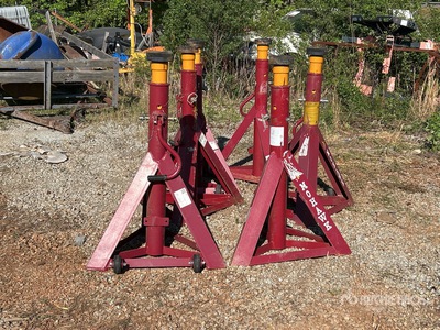 Quantity of (6) 18000 Lb Jack Stands