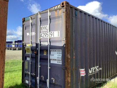 2008 40 ft High Cube Storage Container