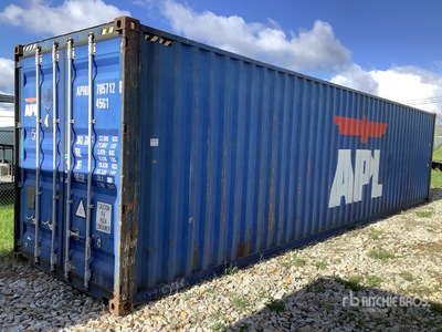 2008 40 ft High Cube Storage Container