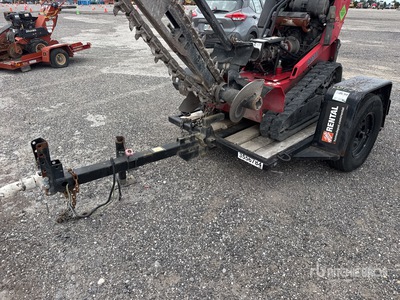 2017 Barreto 5 ft S/A Trencher Trailer