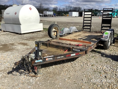 2010 MMDI 47320AP 14 ft T/A Remorque pour équipement