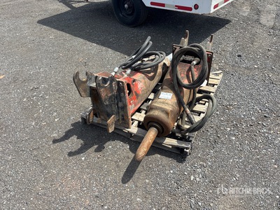 Quantity of (2) 12 in Hydraulic Breaker