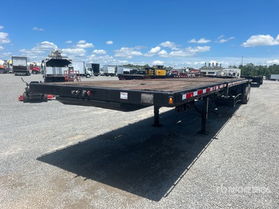 1998 Fruehauf PBF240 48 ft T/A Flatbed Trailer