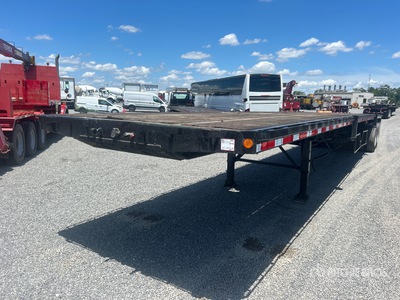 2000 Fontaine FTW48048WAS 48 ft T/A Flatbed Trailer