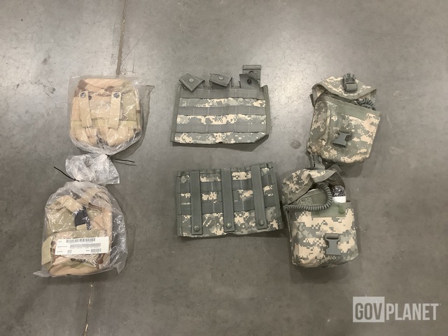 (70) M4 Three Mag Pouches, (48) Improved First Aid Kits & Assorted Items