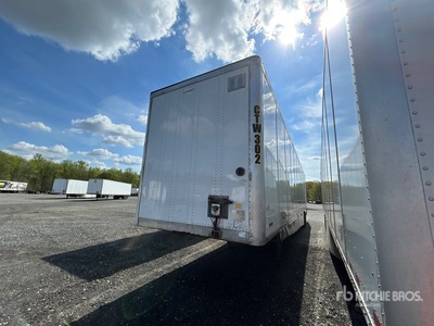 2019 Wabash 53 ft x 102 in T/A Gesloten aanhangwagen