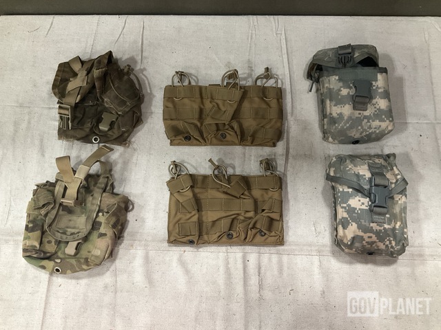 (85) Canteen Pouches, (26) M4 Three Modular Speed Draw Pouches & Assorted Items