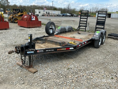 2019 MMDI 47320AP 14 ft T/A Remorque pour équipement