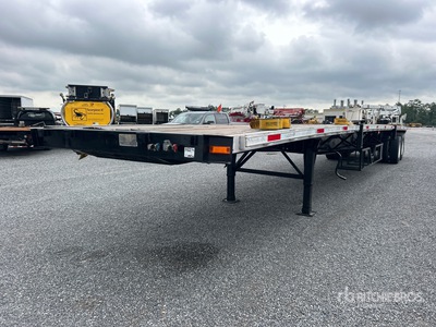 1999 Great Dane FBE48-80102 48 ft T/A Flatbed Trailer