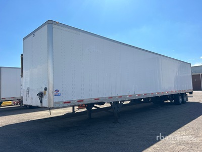 2014 Utility VS2DX 53 ft x 102 in T/A Van Trailer