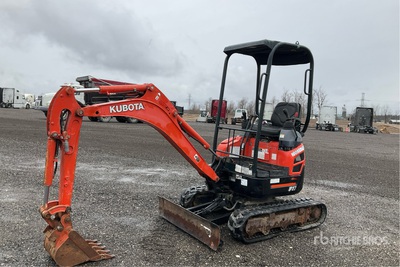 2018 Kubota U17 Minigraafmachine