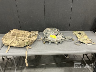 (12) Large Field Rucksacks, (16) Assault Packs & Assorted Items