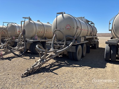 Heil 6800 gal Quad/A Pup Rimorchio cisterna con aspirazione