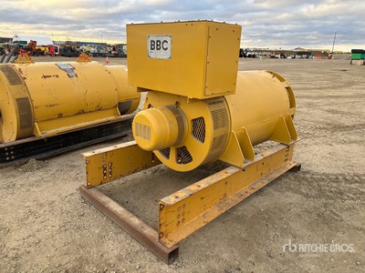 BBC 718 800 kW Skid-Mounted Generator end Generator Set