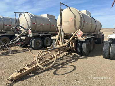 2011 Beall Quad/A Pup Remolque cisterna de vacio